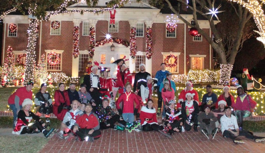 Annual Christmas Lights Skate-Bike